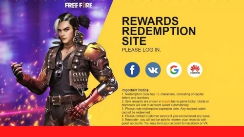 Free Fire Redeem Codes - How to get Unlimited Redeem Code for Free Fire? Redeem Garena Free Fire Redeem Code from Redemption Center