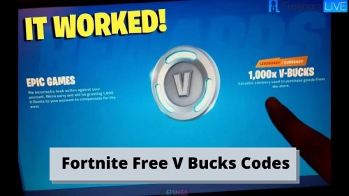 Fortnite Free V Bucks Codes 2020: How to Get Free V Bucks? Know Free V Bucks Redeem Codes Here