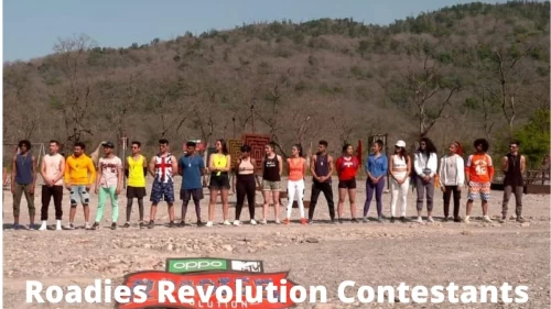 Roadies Revolution Contestants - Check Contestant of Roadies Revolution and Popular Roadies Revolution Contestants Name here