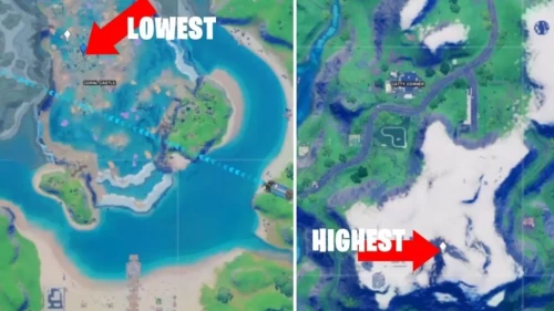 Highest and Lowest Spot in Fortnite: Where is the Highest and Lowest Spot in Fortnite? Find Out Here!