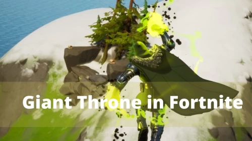 Where is the Giant Throne in Fortnite Battle Royale: How to Find Giant Throne in Fortnite?  Visit a Giant Throne as Doctor Doom