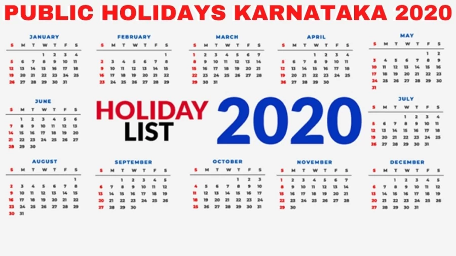 Public Holidays in Karnataka 2020: Check Complete List of Bank Holidays in Karnataka, Karnataka Bank Holidays 2020 Here!