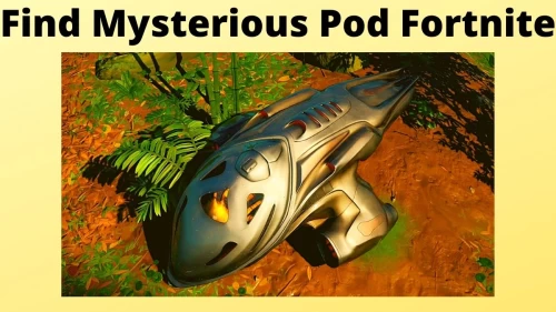 Find Mysterious Pod Fortnite In Chapter 2, Where to Find Mysterious Pod Location in Fortnite? Check Out The Fortnite Location Map Here!