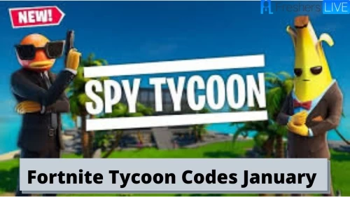 Fortnite Tycoon Codes January 2021 - Check All List of Fortnite Tycoon Codes, and Fortnite Tycoon Codes 2021 Here!