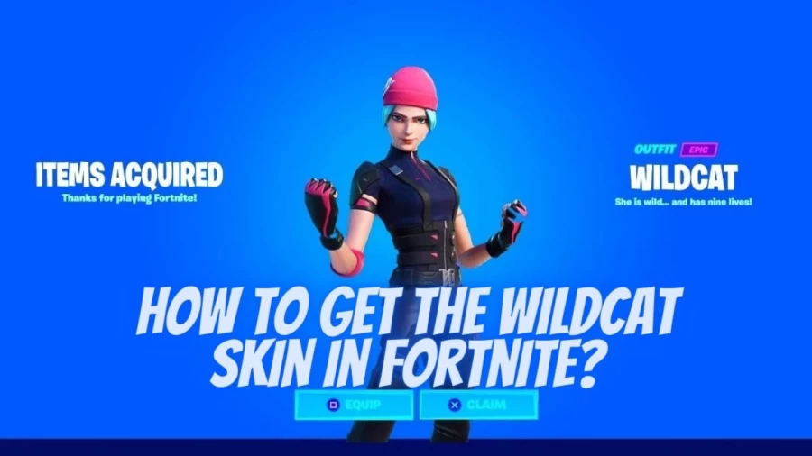 Wildcat Skin Fortnite Skin Code: How to Get the Wildcat Skin in Fortnite and How to Redeem Wildcat Skin Code?