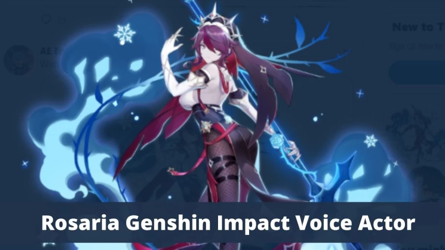 Rosaria Genshin Impact Voice Actor: Who Is Rosaria Voice Actor In Genshin Impact?