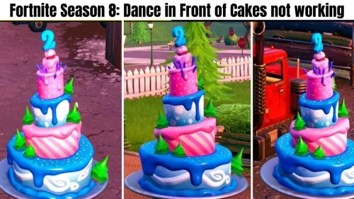 Fortnite Season 8: Dance In Front Of Cakes Not Working, Learn to Fix The Issue