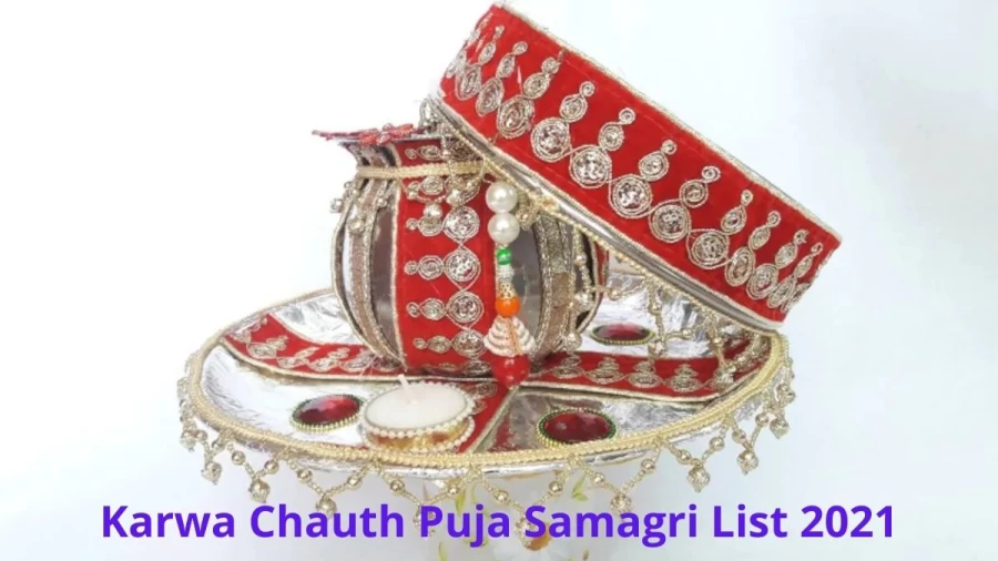 Karwa Chauth Puja Samagri List 2021: Check Karwa Chauth Puja- Date And Timings Here