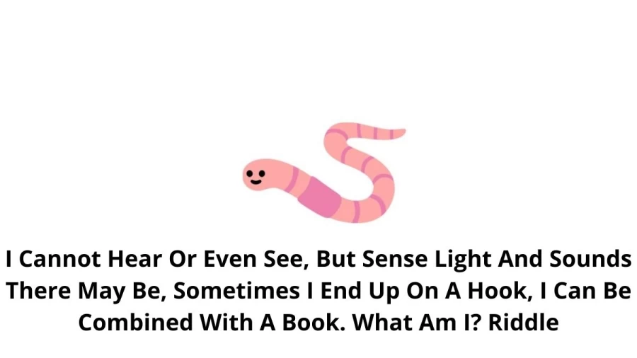 I Cannot Hear Or Even See, But Sense Light And Sounds There May Be, Sometimes I End Up On A Hook, I Can Be Combined With A Book. What Am I? Riddle Answer Explained Here