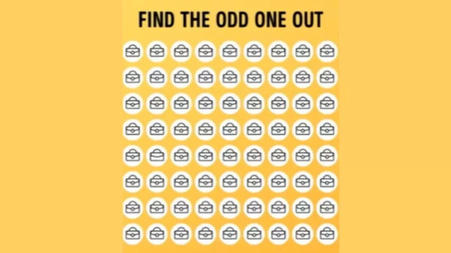 Brain Teaser Picture Puzzle: Can You Find The Odd One Out In 20 Secs?