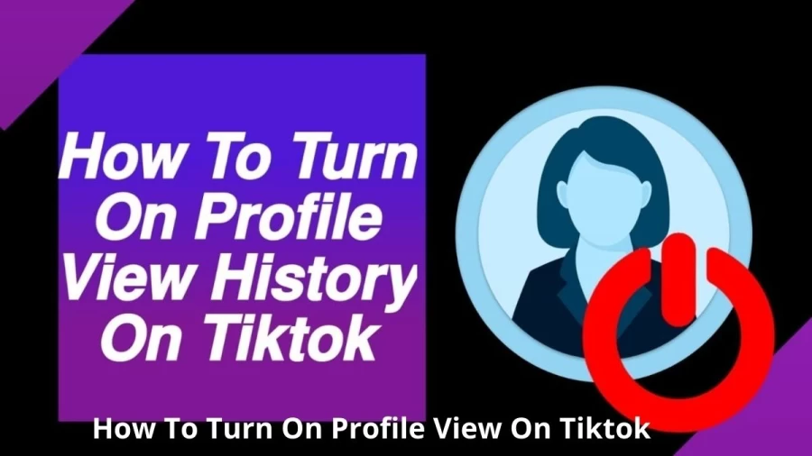 How To Turn On Profile View On Tiktok? Steps To Turn On Profile View History TikTok