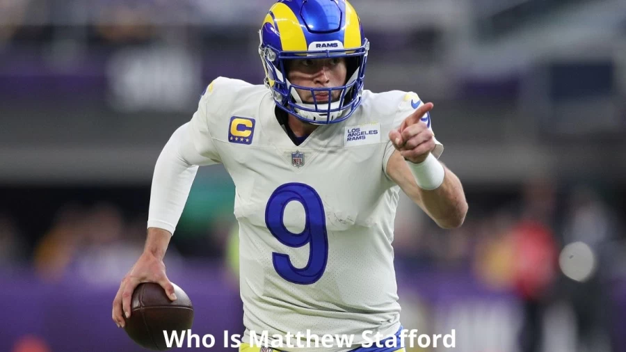 Who Is Matthew Stafford? Check Matthew Stafford Age, Net Worth, Profession, Salary, Date Of Birth, And More