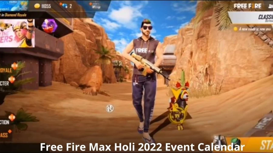 Free Fire Max Holi 2022 Event Calendar, Check Free Fire Max Holi Event Schedule And Rewards