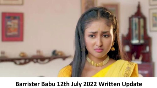 Barrister Babu 12th July 2022 Written Update, Upcoming Twists In Barrister Babu