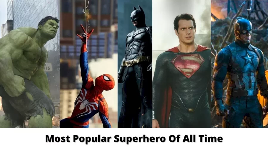 Most Popular Superhero Of All Time, Check Out The Top 5 Most Famous Superhero Of All Time