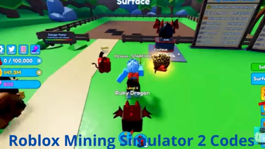 Roblox Mining Simulator 2 Codes July 2022, How To Redeem Codes In Mining Simulator 2?