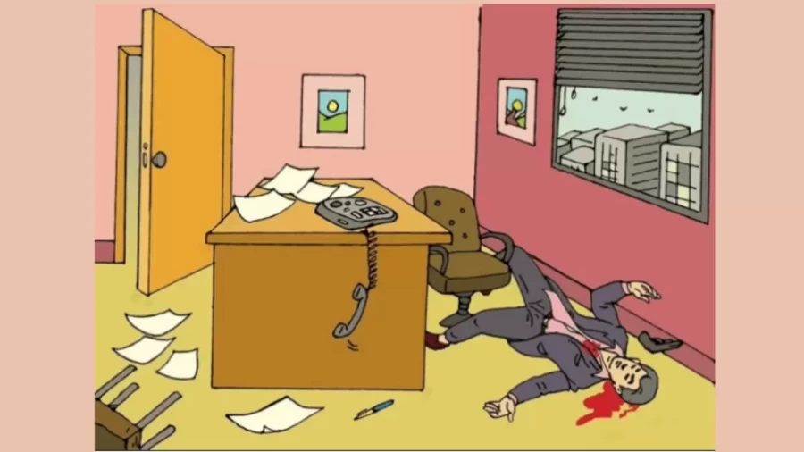 Amazing Brain Teaser Picture Puzzle: Guess If This Is A Murder Or Suicide Based On The Clues Given In This Picture