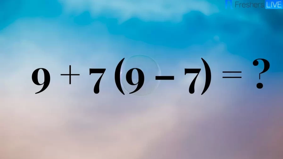 Brain Teaser Math Puzzle: Can You Solve This Equation And Find The Number That Replaces The Question Mark?