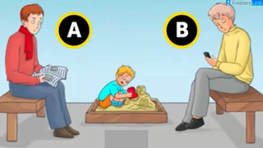 Brain Teaser Picture Puzzle: Can You Guess Who Is the Father Of The Child In 20 Secs?