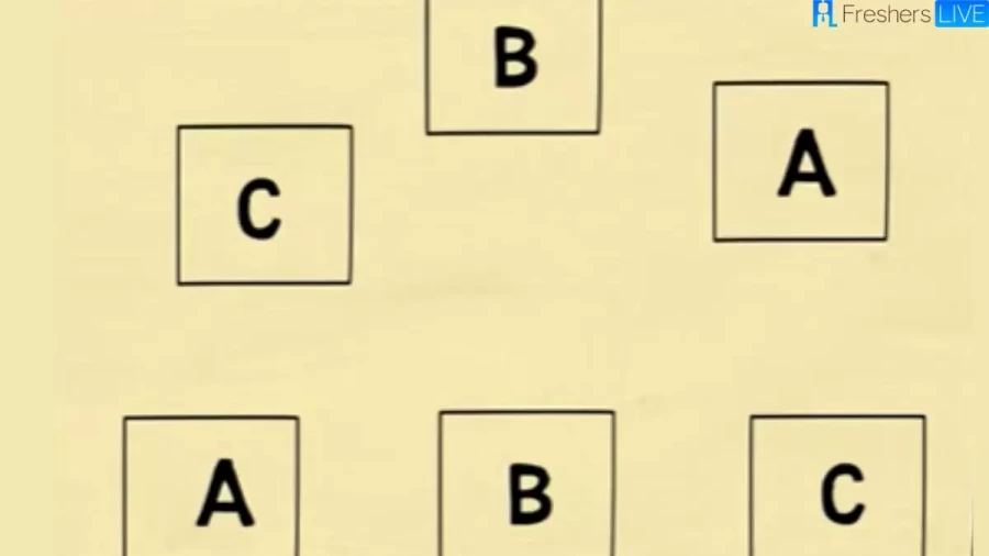 Brain Teaser Puzzle: Can You Connect Same Letters Using Lines Without Intersecting While Staying Inside The Box?