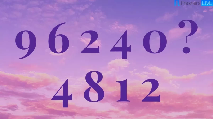 Brain Teaser Puzzle - Find The Missing Number In This Series 9, 6, 2, 4, 0, ?, 4, 8, 1, 2