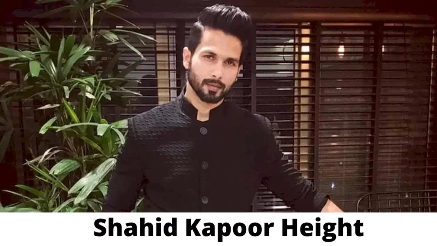 Shahid Kapoor Height How Tall is Shahid Kapoor?