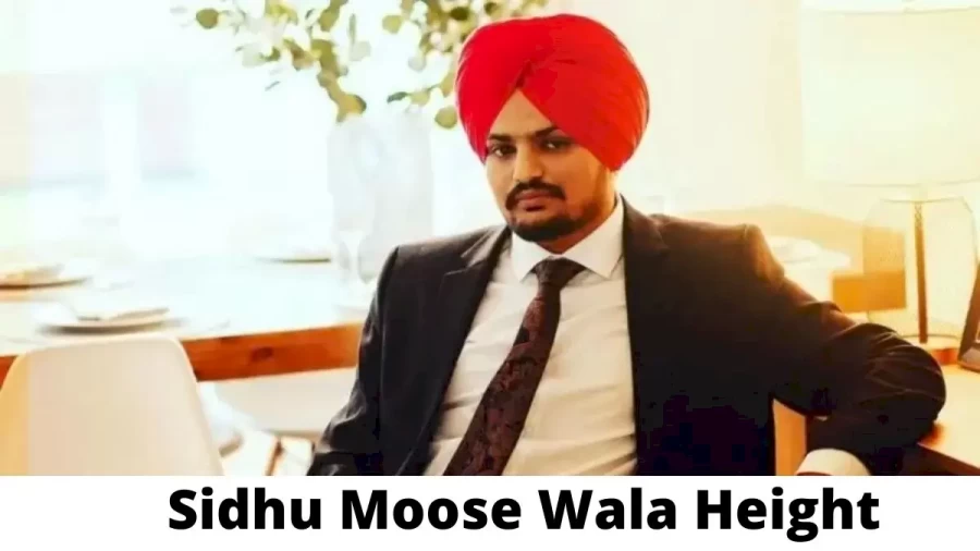 Sidhu Moose Wala Height How Tall is Sidhu Moose Wala?