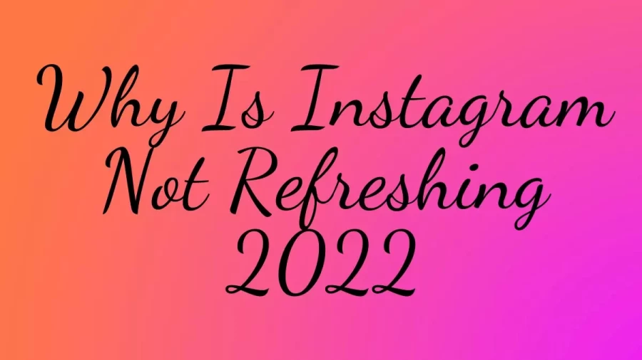 Why Is Instagram Not Refreshing 2022? How To Fix Instagram Not Refreshing Issue?