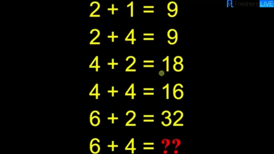 Brain Teaser: Can You Solve this Logic Math Puzzle?