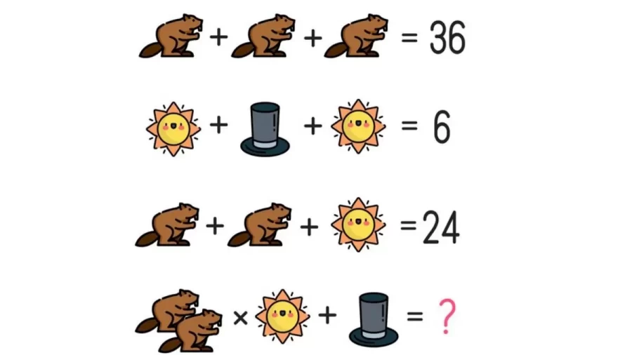 Brain Teaser Math Puzzle - Can You Find The Missing Number In This Math Equation?