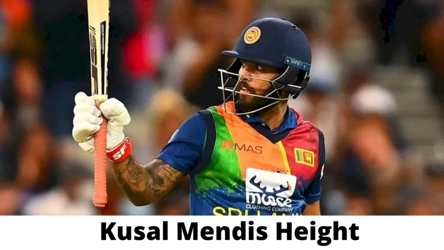 Kusal Mendis Height How Tall is Kusal Mendis?