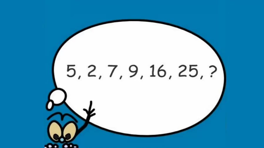 Tricky Brain Teaser - Here Is A Math Sequence Puzzle, Find The Next Number In This Math Series?