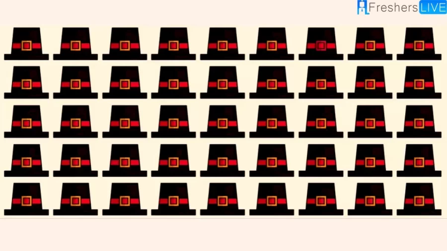 Brain Teaser Eye Test: Find The Odd Hat In 30 Secs