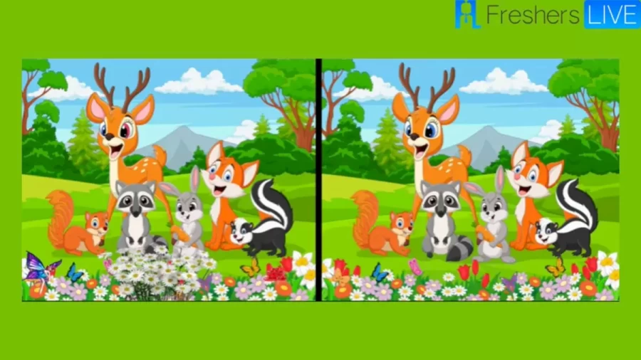 Brain Teaser: Find 5 Differences In This Eye Brain Power Game