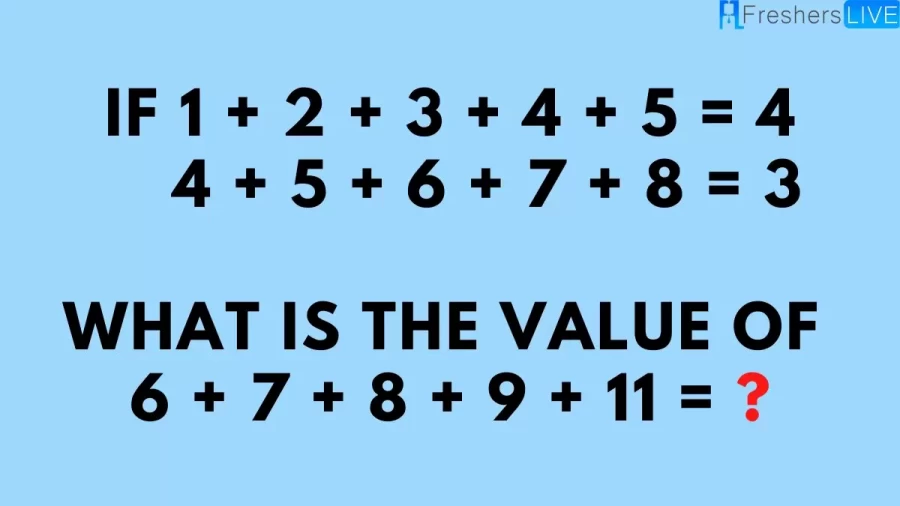 Brain Teaser Maths Puzzle: Can you solve this? Brilliant Math Puzzle For Genius Minds