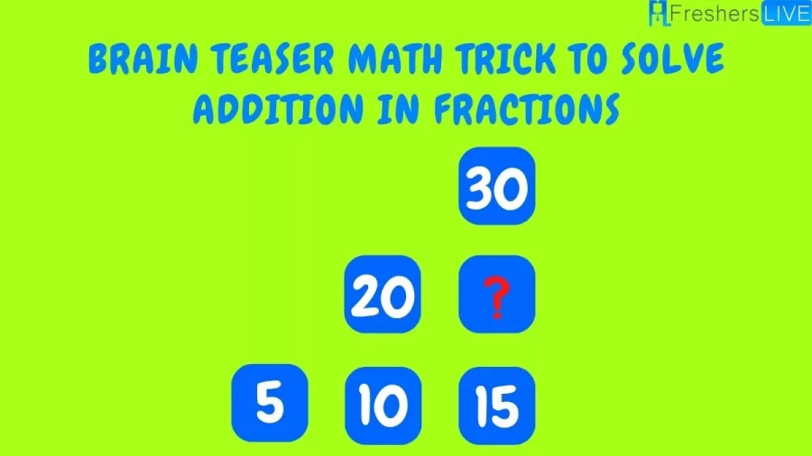 Brain Teaser Missing Number Puzzle: What Number Should Replace The Question Mark?