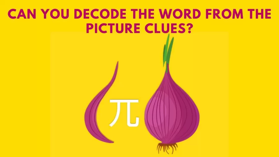 Brain Teaser For Genius? Can You Decode The Word From The Picture Clues?