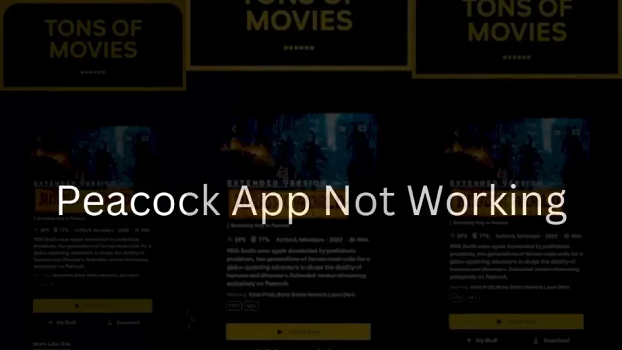 Peacock App Not Working How to Fix Peacock App Not Working Issue?