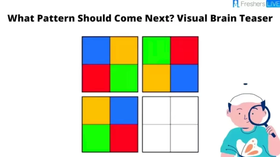 Visual Brain Teaser: What Pattern Should Come Next?