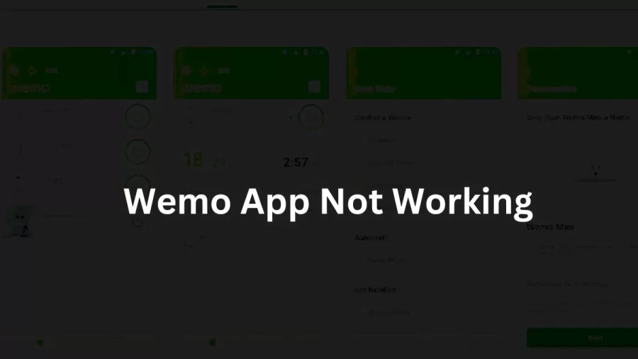 Wemo App Not Working How to Fix Wemo App Not Working Issue?