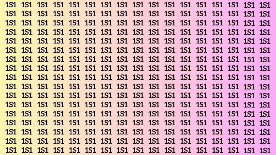 Optical Illusion Visual Test: If you have Sharp Eyes Find the Number 151 in 20 Secs